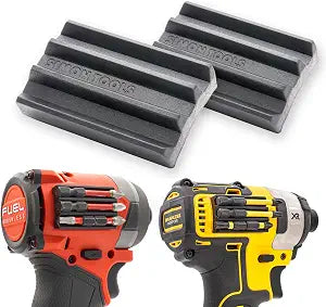 Simon Tools Magnetic Bit Holder for Impact Drivers and Drills - Super Strong Adhesive - Drill Accessory That Fits Most drills: Dewalt, Makita, Klein, Bosch and Milwaukee Bit Holder