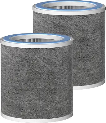 HP102 True HEPA Replacement Filter Compatible with Shark HP102 & HP102PET & HC452 & HP132 & HC450 & HC451 & HC455, True HEPA for 99.97% of Particles, Compare Part #HE1FKPET, HE1FKBAS, 2 Pack