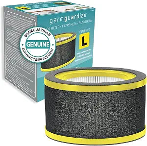 GermGuardian Filter L HEPA Pure Genuine Air Purifier Replacement Filter, Removes 99.97% of Pollutants, for AC4200 Air Purifiers, Black, FLT4200