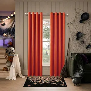 Sun Zero Barrow Energy Efficient Grommet Curtain Single Panel