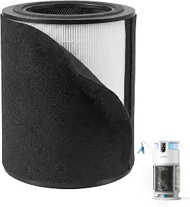 oneisall 1 Pack Replacement Filter Compatible with PP04 Pet Purifier, H13 True Hepa Large Washable Filter, for PP04 Pet Cat Air Purifier Only (ASIN: B0GJYDHKB9), High-Efficiency Activated Carbon