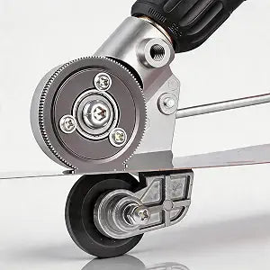 Metal Sheet Cutter Drill Attachment - Electric Shears Nibbler for Iron, Steel, Copper, Aluminum - Heavy Duty Metal Cutting Tool for Power Drill