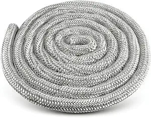 Wood Stove Door Gasket Rope 10Ft Length 1 inch Diameter