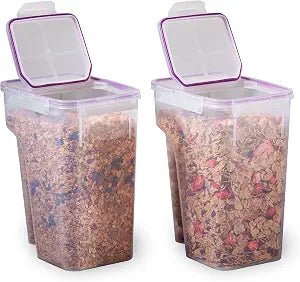 Snapware Airtight 2-Pack (22.8 Cup) Cereal Dispenser Storage Containers