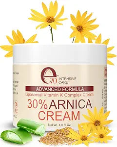 e70 30% Arnica Cream, Fragrance-Free, for Face, Body & Seniors, 4 Fl Oz
