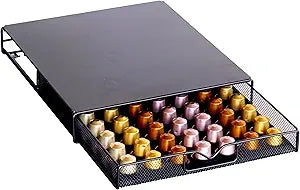 Deco Brothers OriginalLine Pod Mesh Drawer, Fits 56 Nespresso Capsules
