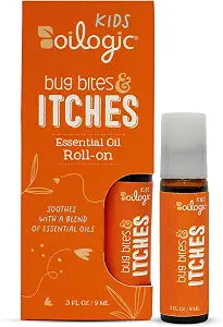 Oilogic Kids Bug Bite Itch Essential Oil Roll-On - Soothes & Calms