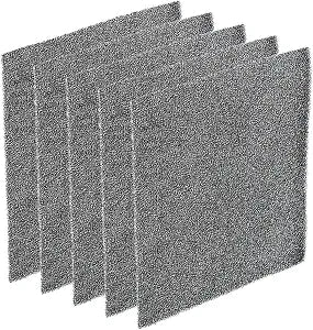PATIKIL 120mm Filter Foam Sponges, 5 Pack Sponge Sheet Replacement Media Pad for Computer, Ventilator, Fan, Black