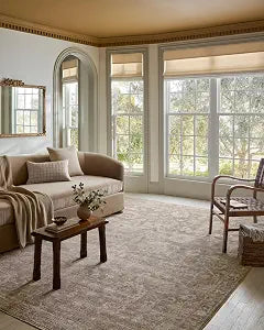 Loloi Magnolia Home Pace Taupe/Wheat 2'-3" x 3'-10" Accent Rug