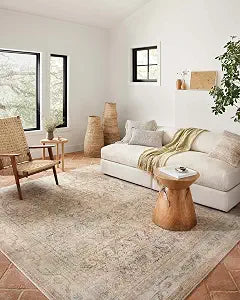 Loloi Adrian Natural/Apricot 2'-0" x 5'-0" Accent Rug