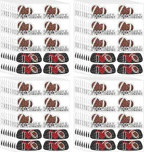 150 Pairs Homecoming Football Eyeblack Stickers I Love Football Eye Sticker