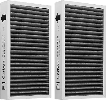 F1 Filter Allergen Reduction+Odor Removal, Replacement Filter Compatible with Filtrete C01 T02 Room Air Purifier FAP-C01-F1 and FAP-T02-F1,2 Pack