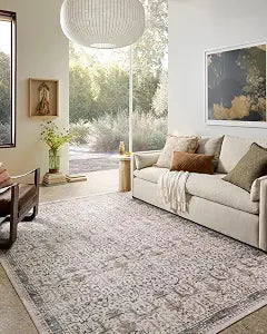 Loloi Anniston Ivory/Stone 2'-0" x 5'-0" Area Rug
