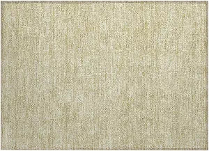 Addison Rugs Chantille ACN703 Beige 1'8" x 2'6" Indoor Outdoor Area Rug, Easy Clean, Machine Washable, Non Shedding, Bedroom, Entry, Living Room, Dining Room, Kitchen, Patio Rug
