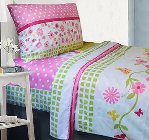 All American Collection Super Soft Plush Warm Pink Monkey Bedroom Comforter Set with Furry Friend (Twin, 3pc Sheet Set Only)
