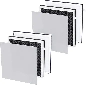 Replacement Filter Set, Compatible with InvisiClean Air Purifier Aura IC-5018, Aura II IC-5018, Sensa IC-5120, 2-Pack