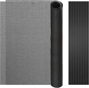 MoKo 400x300mm DIY PC Case Dust Mesh Fan Filter, 1mm Hole, 2 PCS, Black