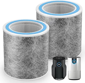 2 Pack HP102 Replacement Filter for Shark HP102, HP102PET Air Prurifier