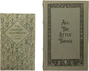 Creative Co-Op MDF & Canvas Book Storage Boxes, Set of 2 All The Little Things
