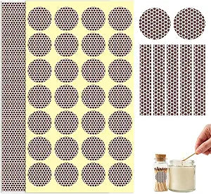 70 Pcs Match Striker Stickers, Honeycomb Surface for Instant Ignition