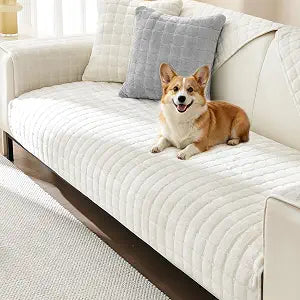 Couch Cover for Dogs,Velvet Non-Slip Couch Covers for Sofa Washable