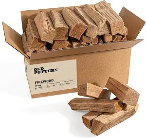 Old Potters Kiln Dried Firewood, 8" Logs, 1100 Cu. in, Oak