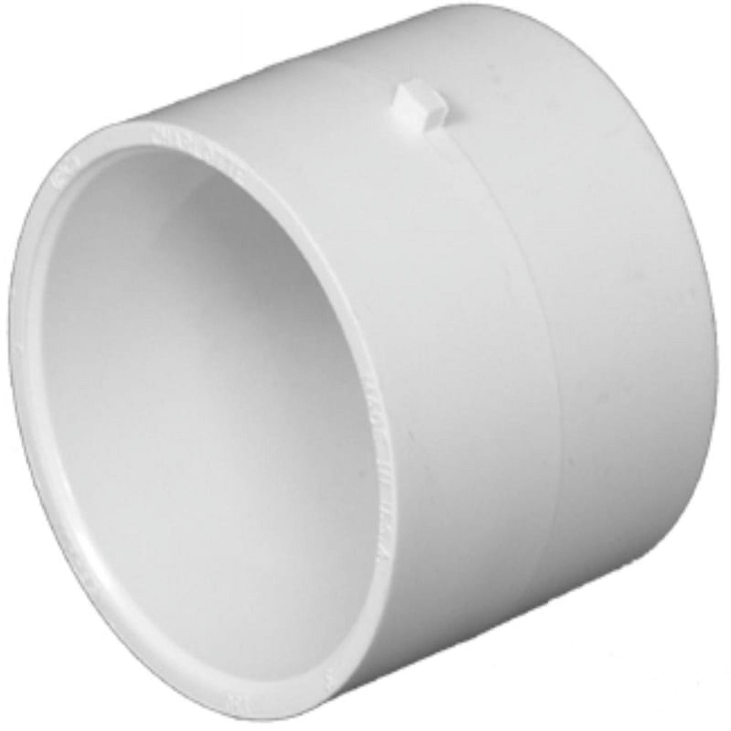 Charlotte Pipe Schedule 40 6 in. Hub x 6 in. Dia. Hub PVC Repair Coupling