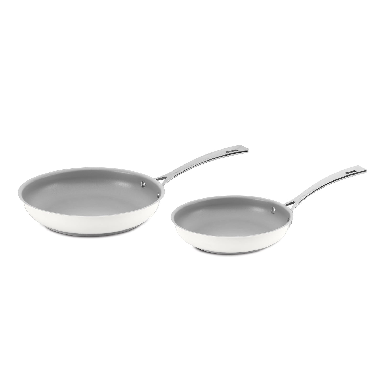 Cuisinart Professional Series Stainless Steel 2pk Non-Stick Skillet Set (8†& 10â€)