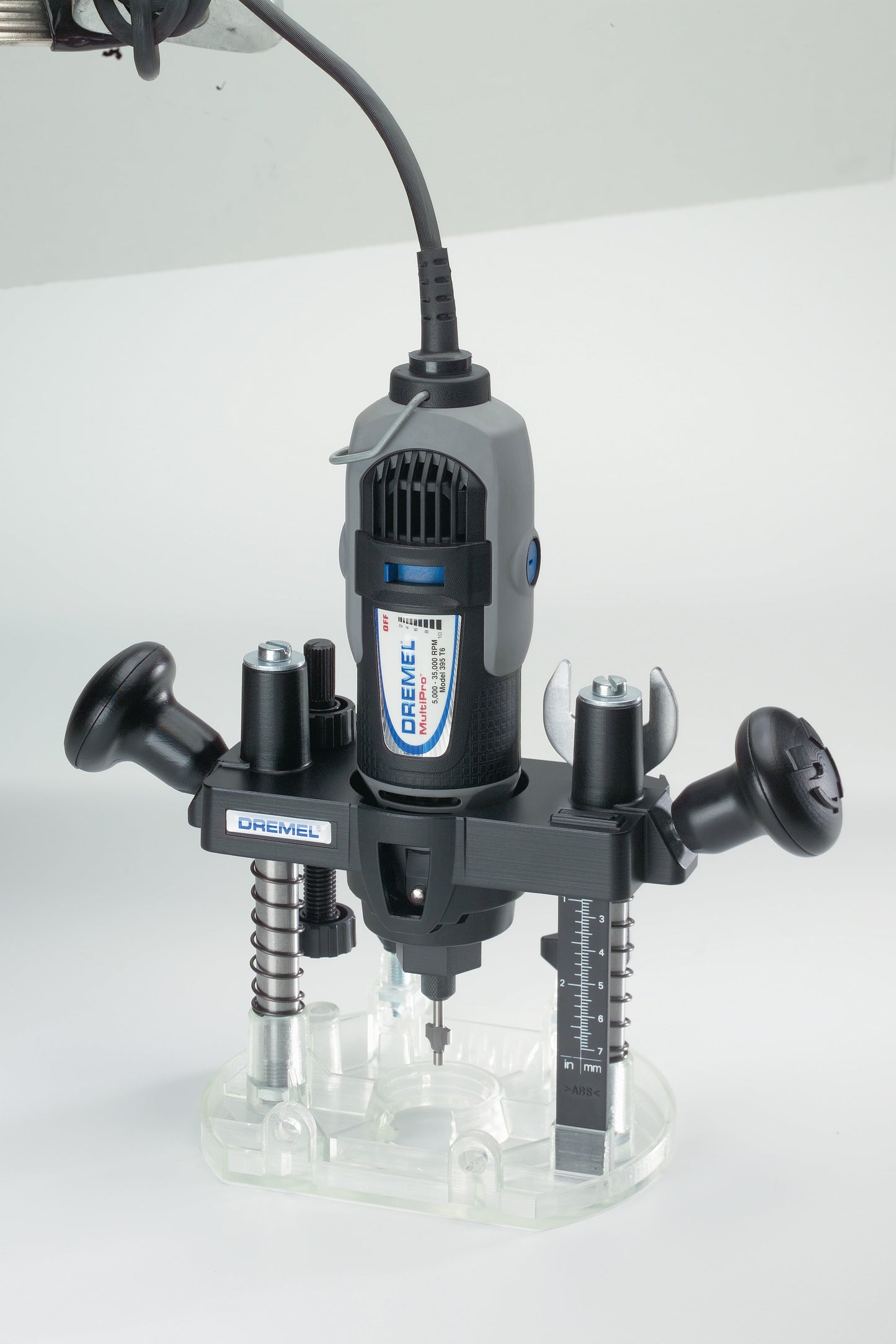 Dremel 335-01 Plunge Router Rotary Tool Attachment for Light-Duty Routing Projects, Perfect for Woodworking & Inlay Work