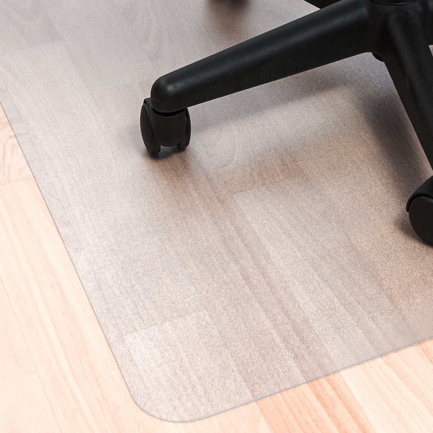 Cleartex® Recycled Rectangular Chair Mat For Hard Floors - 48" x 60"