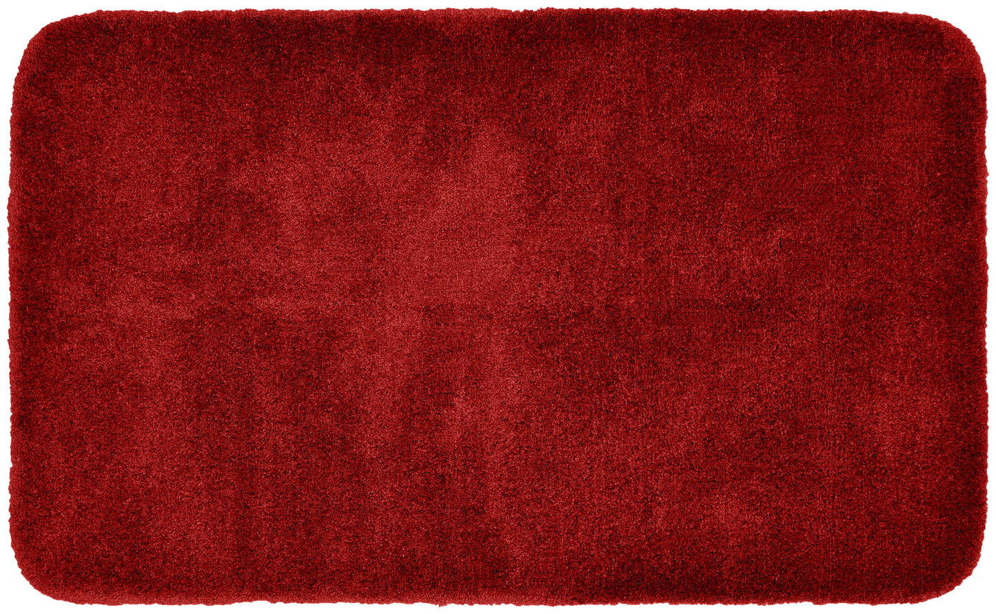 Garland Alfombra de Lujo Lavable de Nylon Rojo Chili para Baño, 30" x 50"