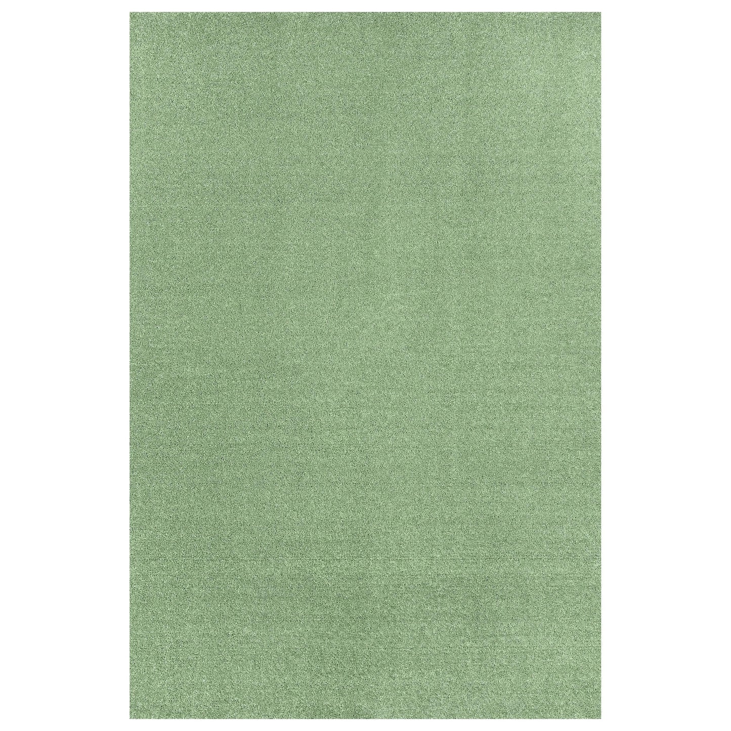 Garland Rug Gramercy Washable Polypropylene Deep Fern Bathroom Carpet, 5' x 6'
