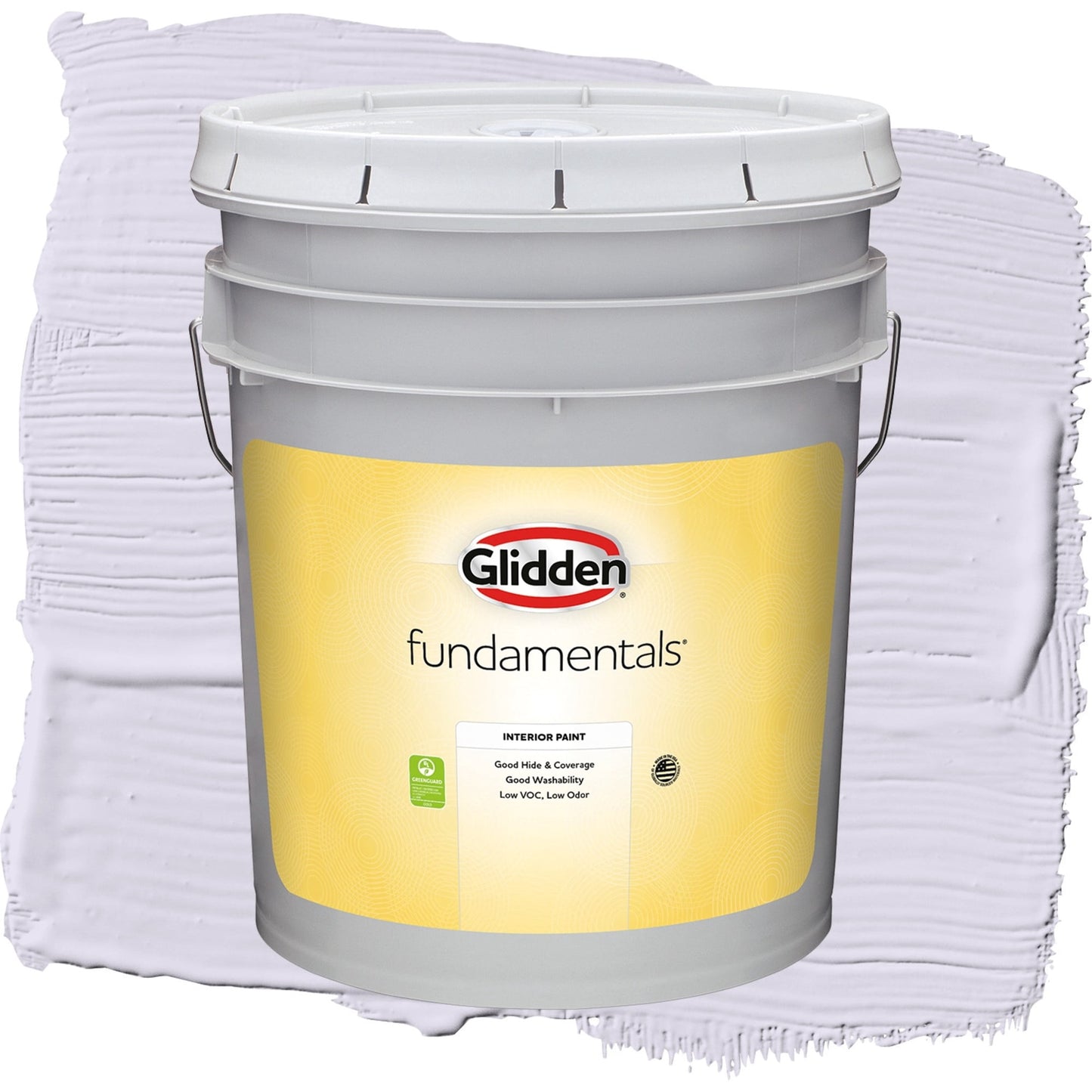 Glidden Fundamentals Misty Violet / Purple, Flat Interior Paint, 5 Gallon