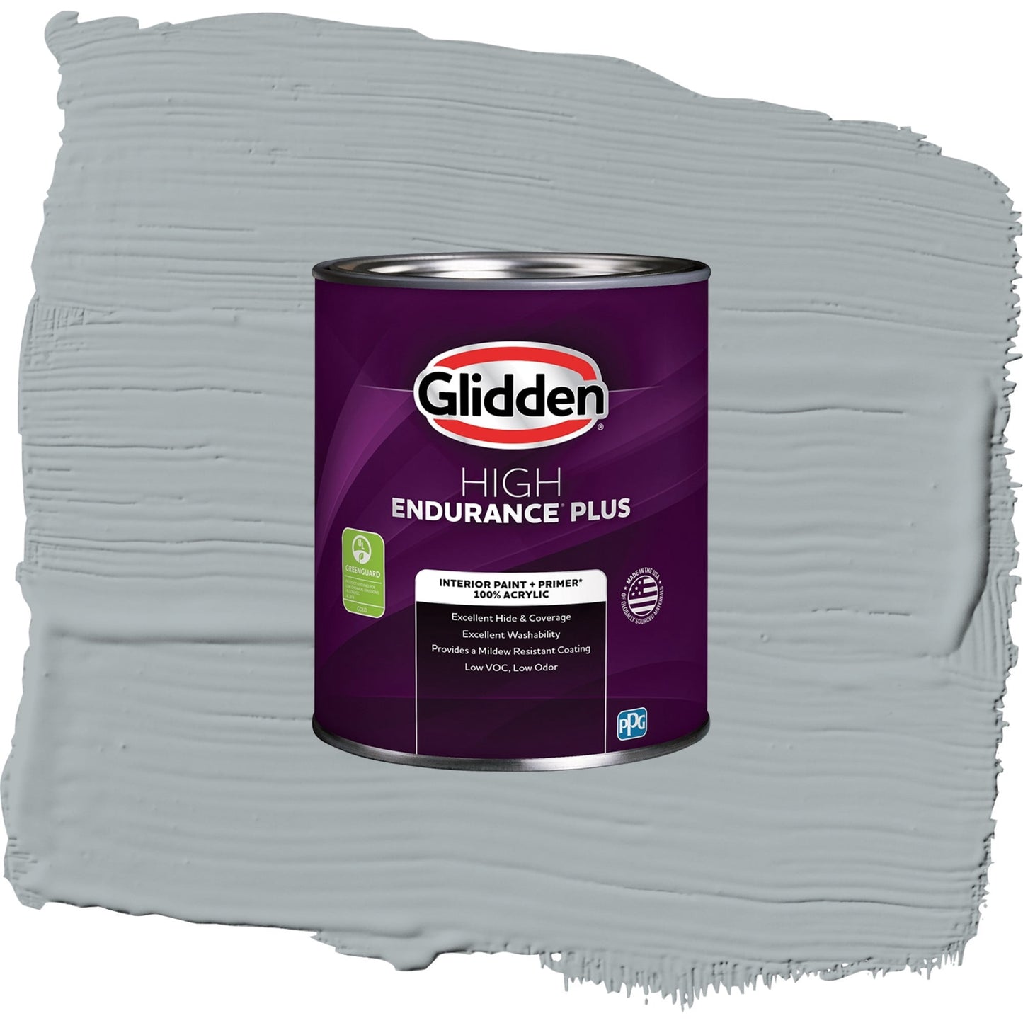 Glidden HEP Mirror Mirror Interior Paint + Primer Eggshell , 1 Quart