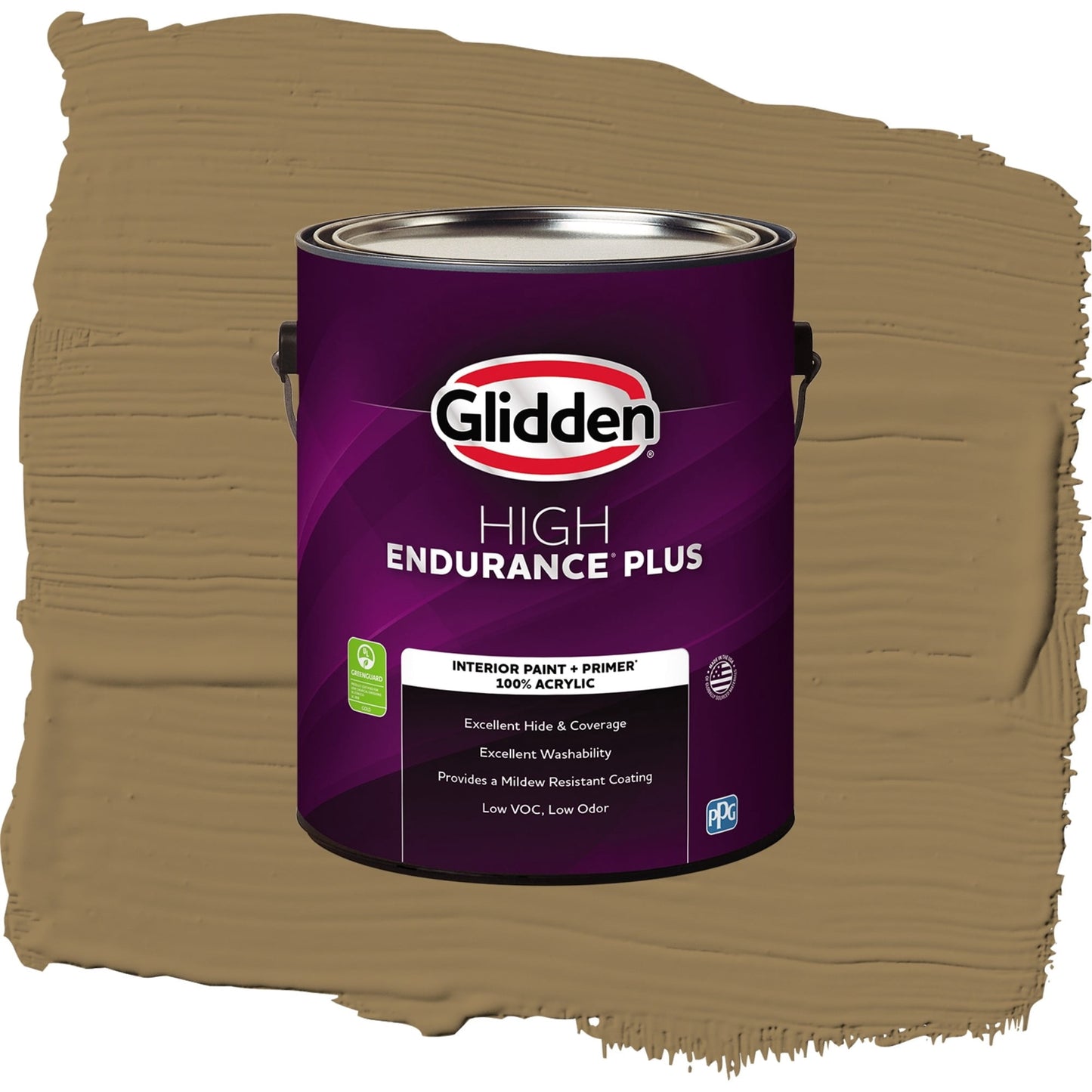 Glidden HEP Tweed Interior Paint + Primer Flat , 1 Gallon