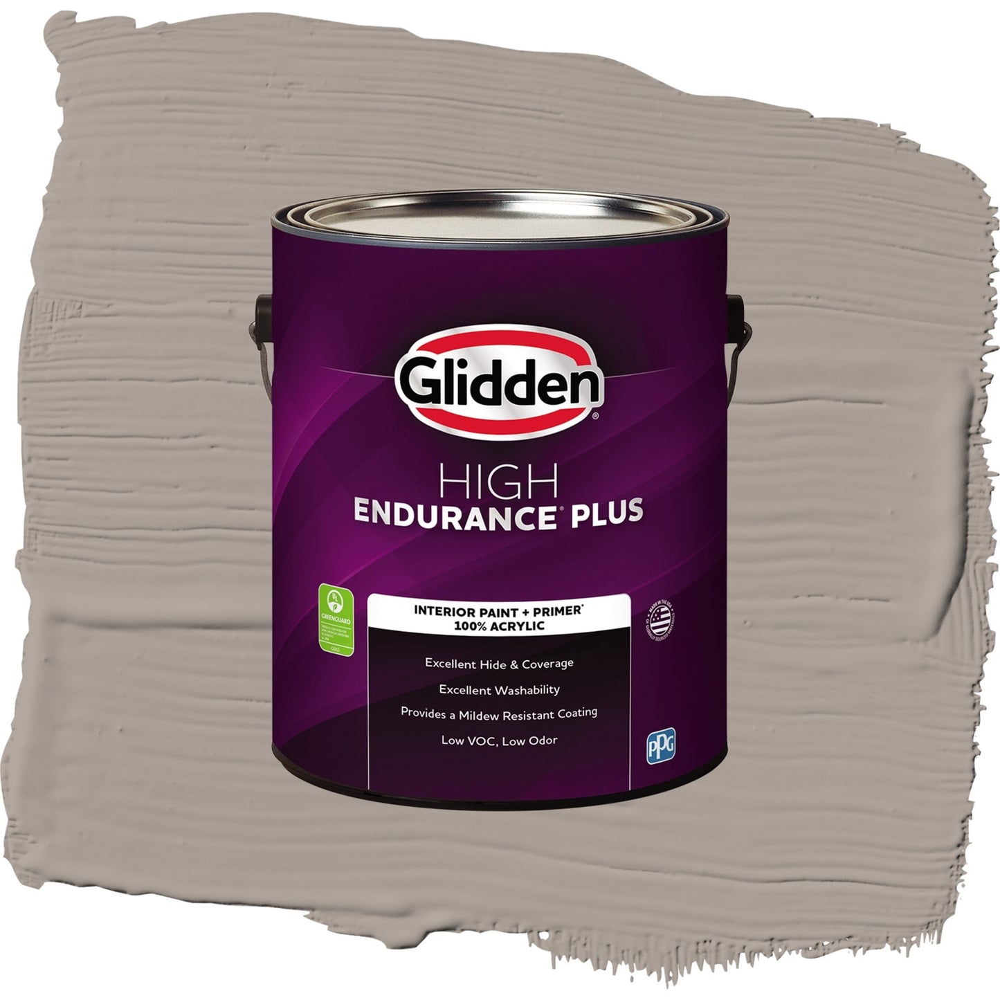Glidden HEP Winter’s Nap Interior Paint + Primer Flat , 1 Gallon