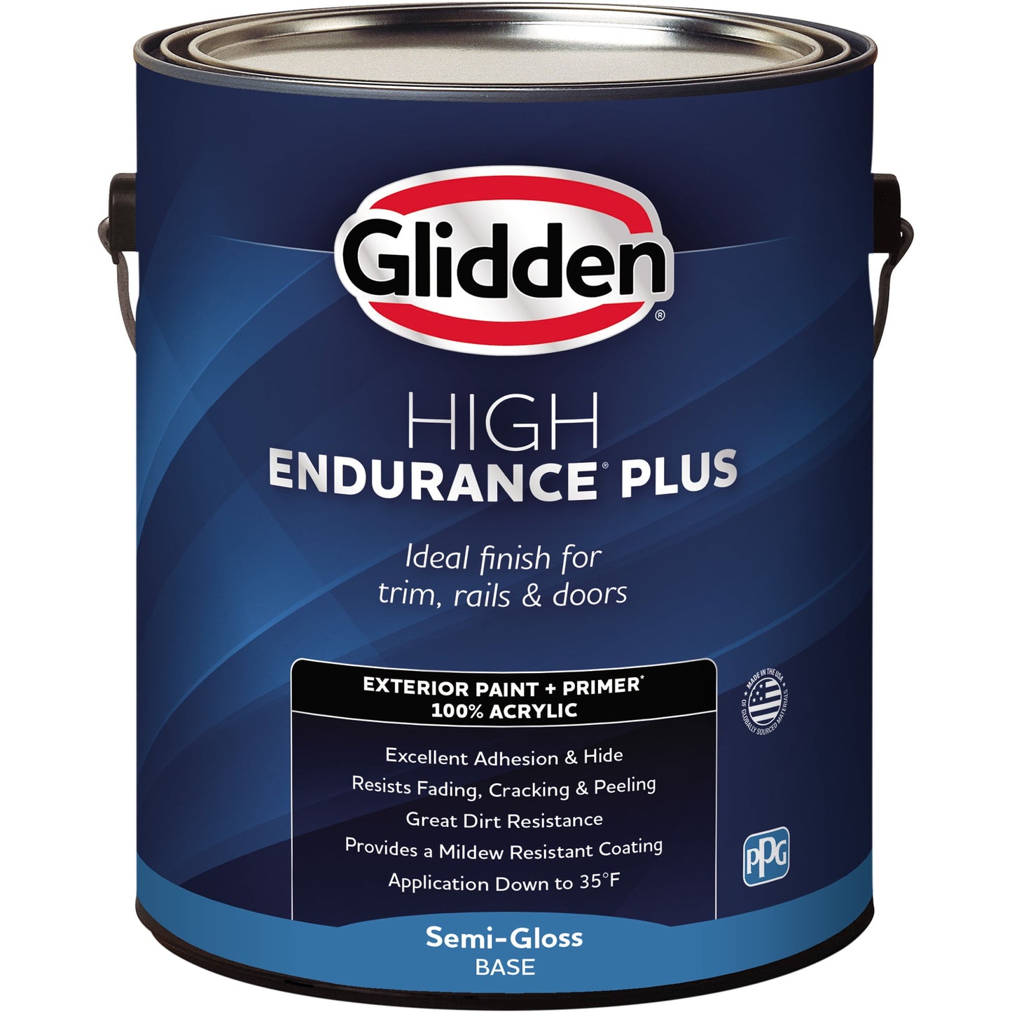 HEP Deep Emerald Exterior Paint + Primer Semi Gloss , 1 Gallon
