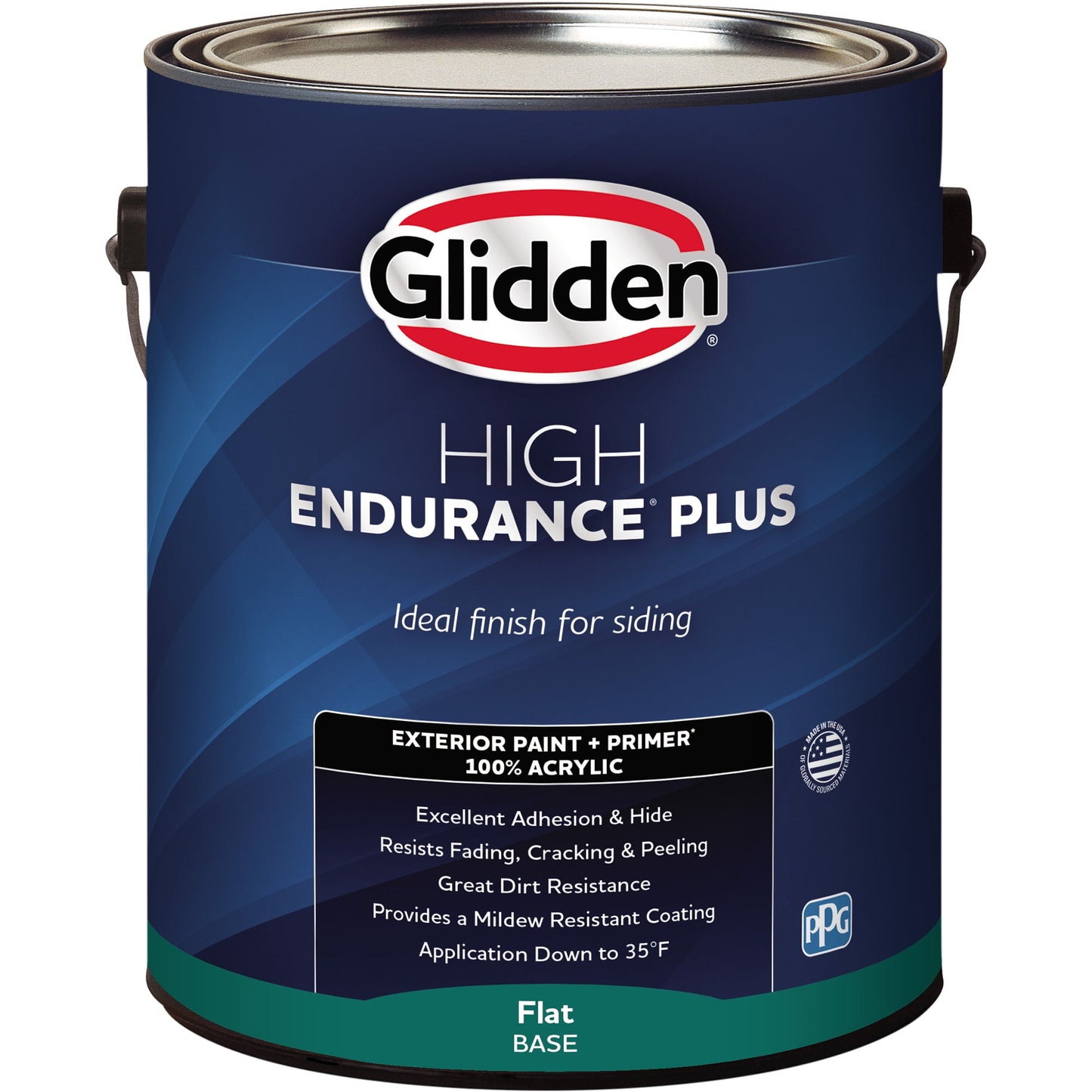 HEP Hippopotamus Exterior Paint + Primer Flat , 1 Gallon