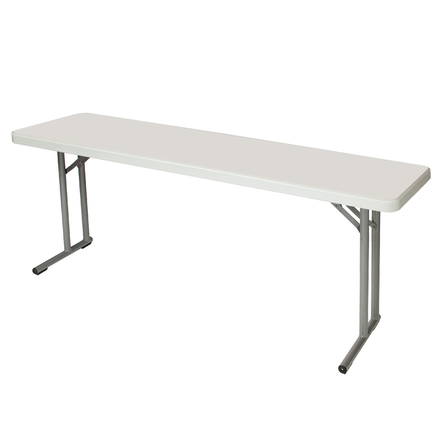 Hampden Furnishings Baldwin Collection 18" x 72" Folding Seminar Training Table, Grey