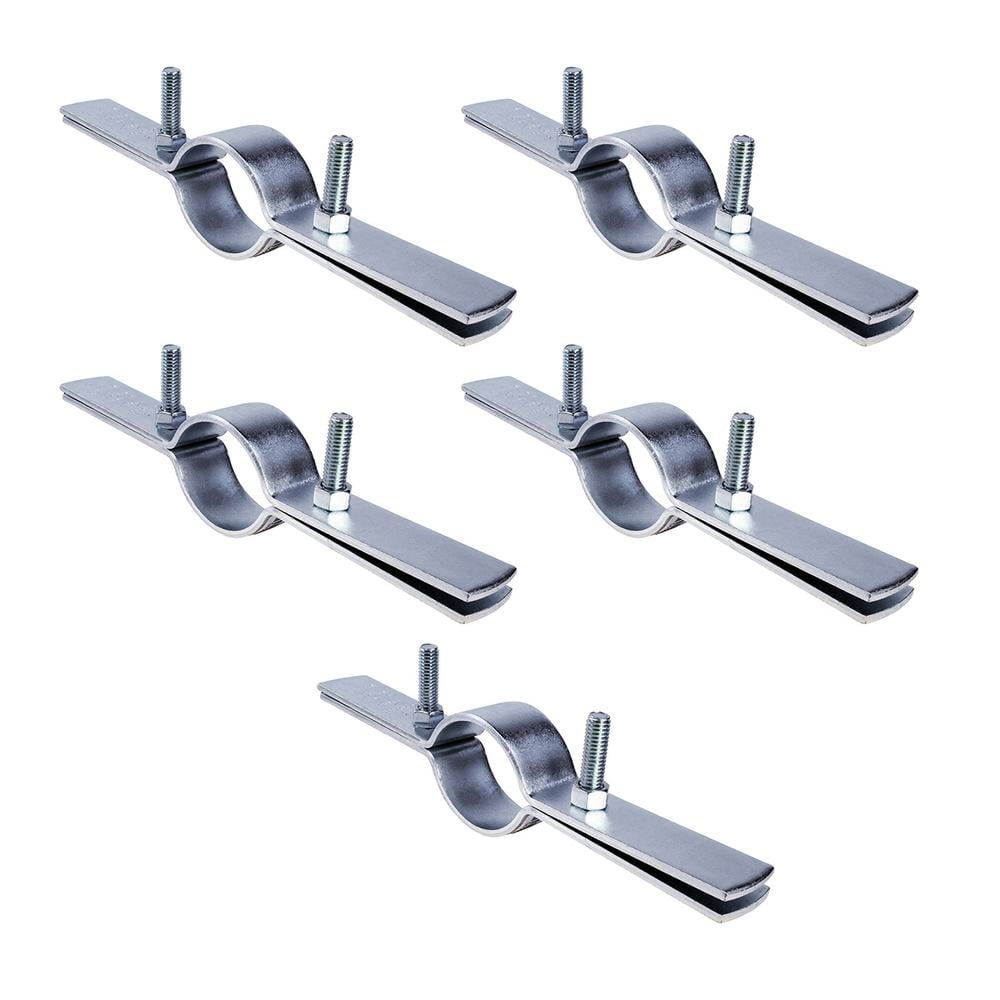 Highcraft 6 in. Riser Clamp in Electro Galvanized Steel (5-Pack)