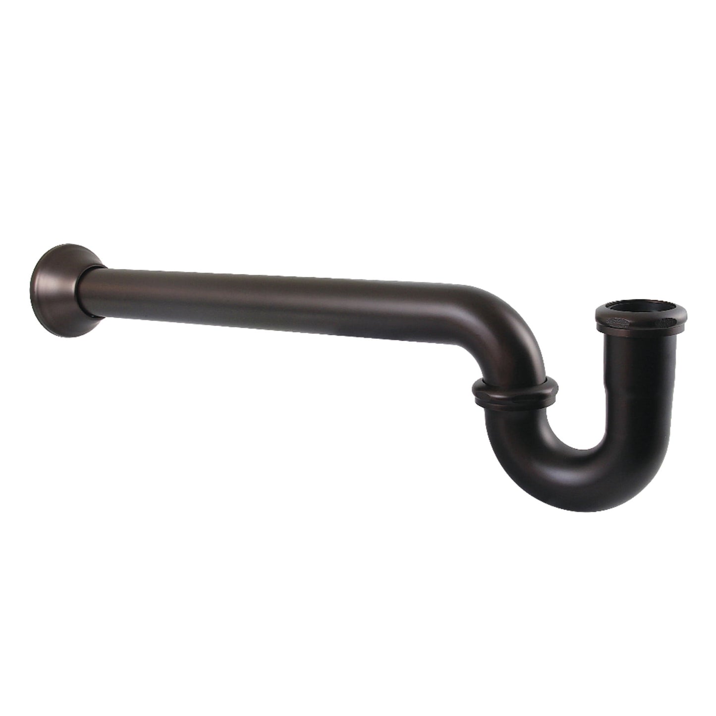Kingston Brass CC5245 1-1/4" (or 1-1/2") x 1-1/2" P-Trap with Bell Flange, 19" Length, 18 Gauge, Oil Rubbed Bronze