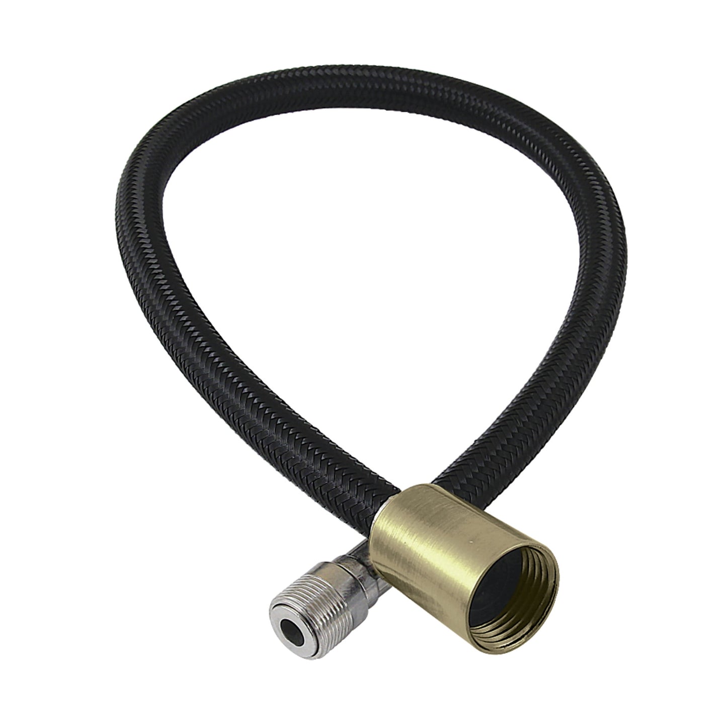 Kingston Brass LSSPRHOSE203AB Manguera de Rociado para Grifo de Cocina Trenzada de 20", Latón Antiguo