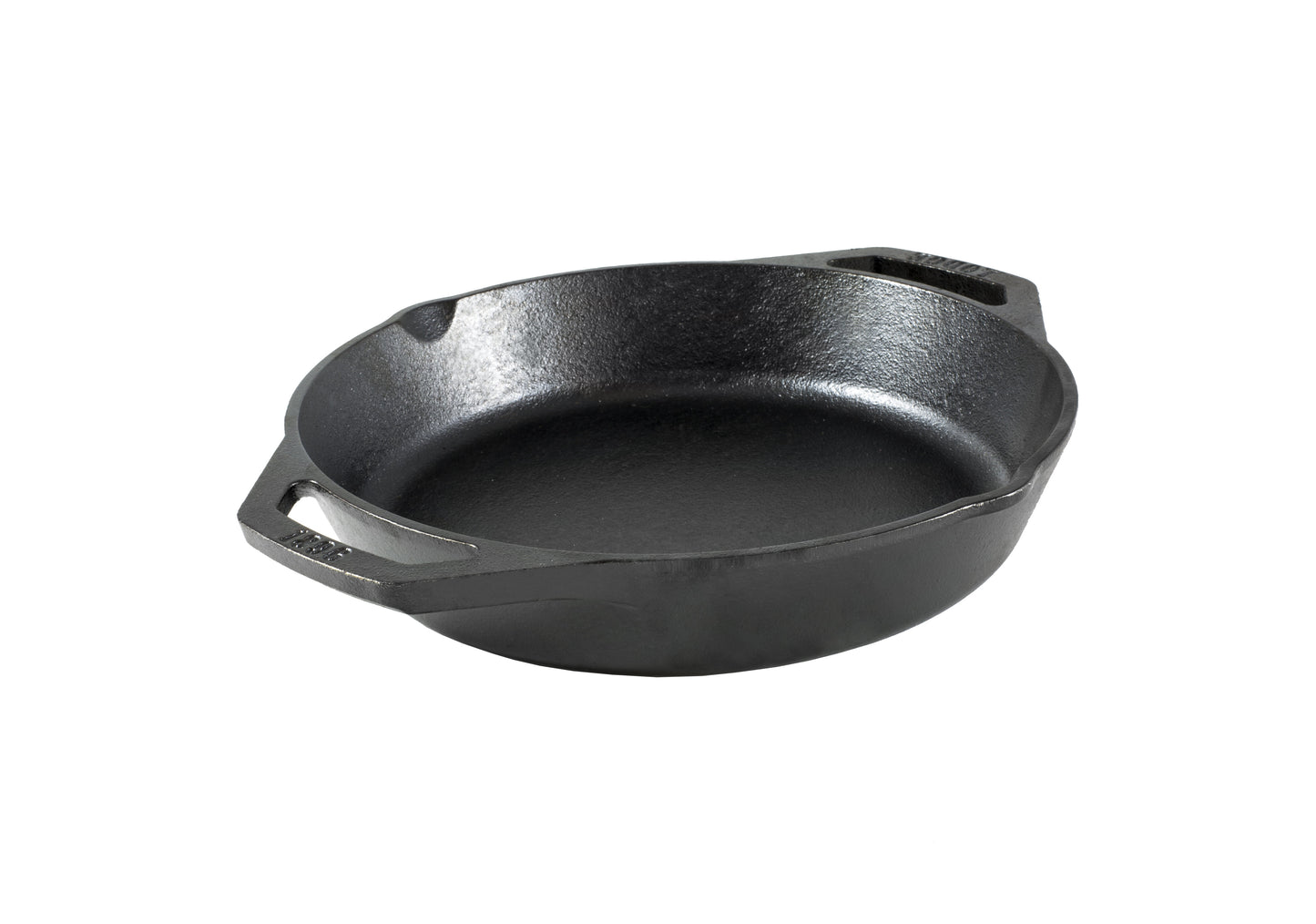 Lodge Sartén de Hierro Fundido Sazonado de Hierro Fundido de 10.25" con Doble Asa