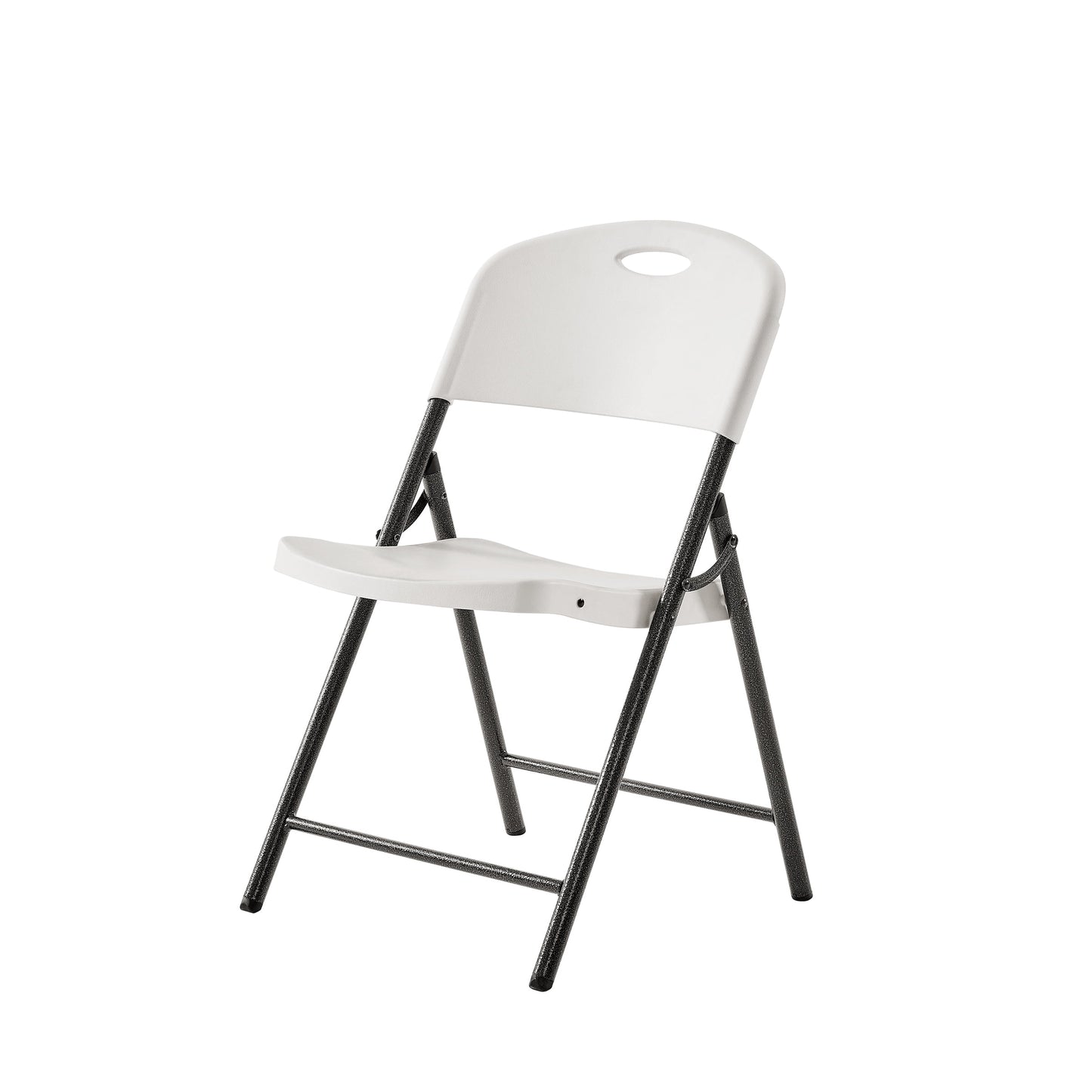 Mainstays Premium Heavy Duty Resin Folding Chair, White