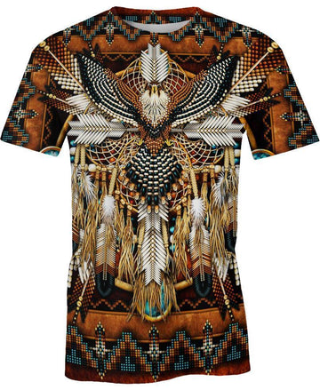 Native Eagle All Over Print 3D T Shirt NT-Tshirt-2