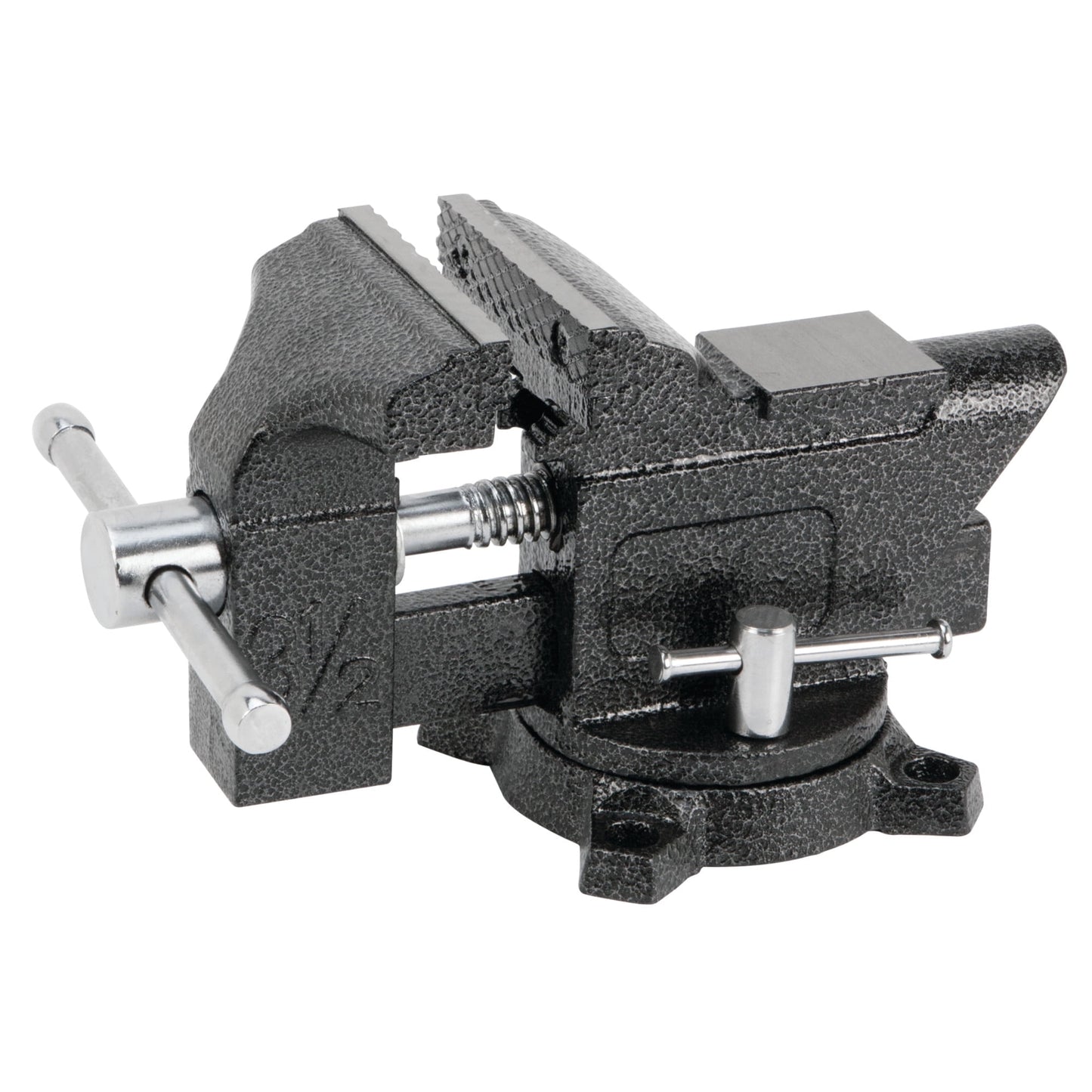 Performance Tool W3905 3-Inch Jaw Opening Bench Vise with 180º Swivel Base and Built-in Anvil, Durable Powder Coat Finish and Chrome Plated Hardware