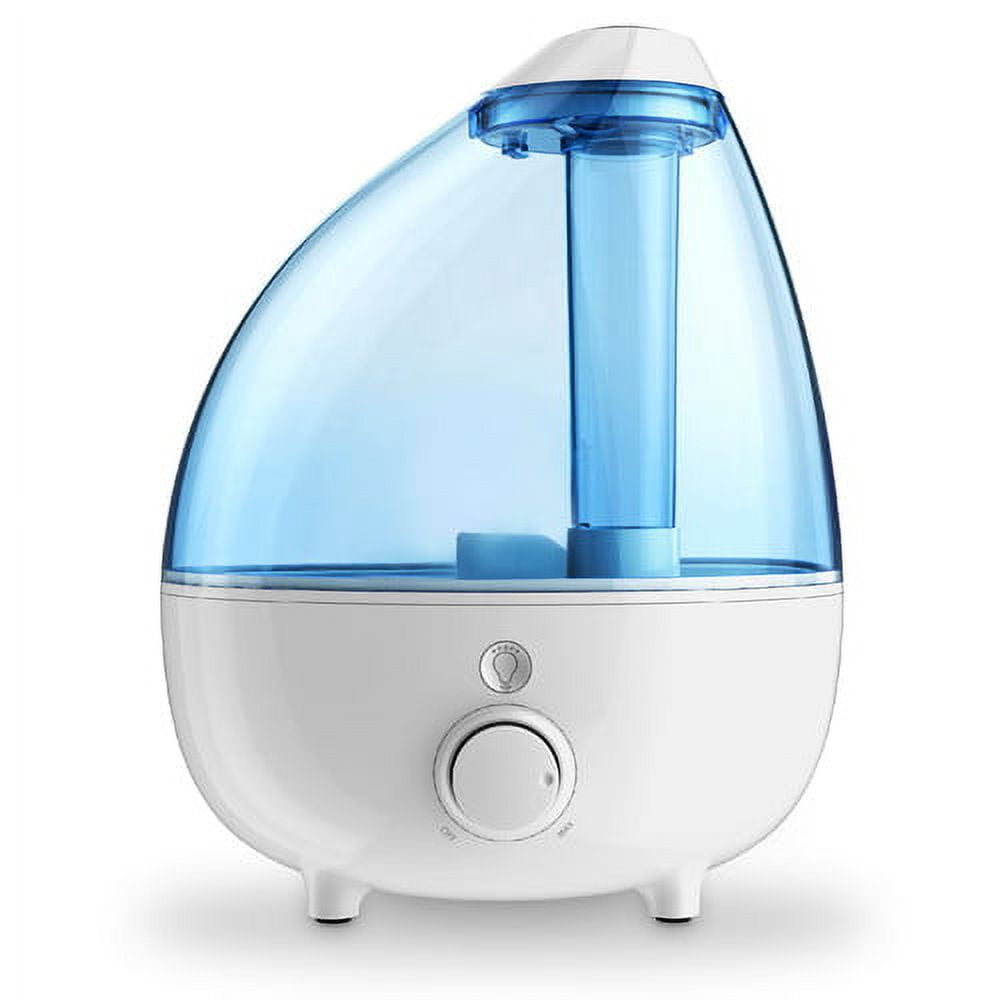 Pure Enrichment® MistAire™ XL Ultrasonic Cool Mist Humidifier - All Day Operation for Large Rooms, 1 Gallon Tank, Variable Mist Control, Automatic Shut-Off, Whisper Quiet, and Optional Night Light