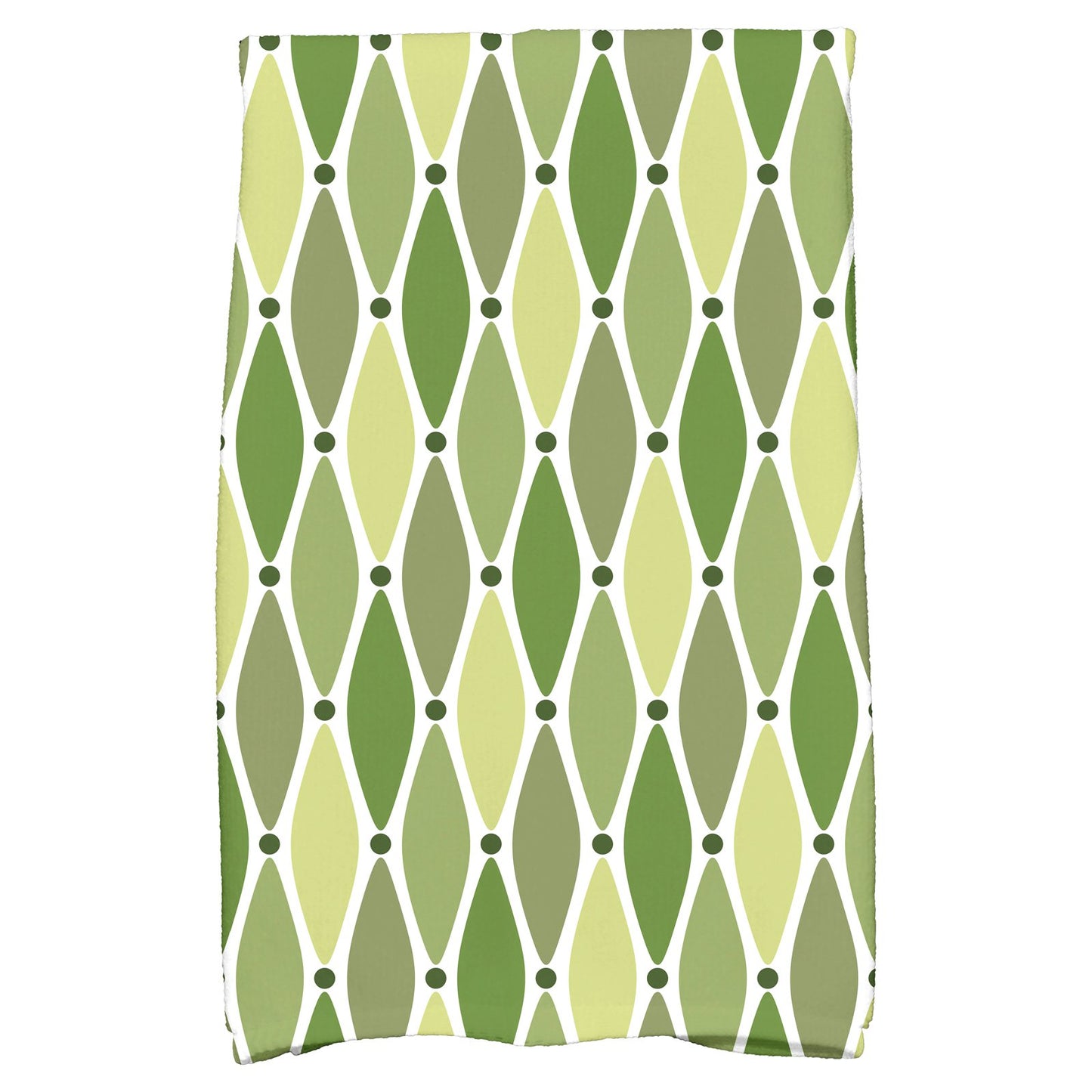 Simply Daisy Toalla de Mano con Estampado Geométrico Ondulado de 18" x 30"