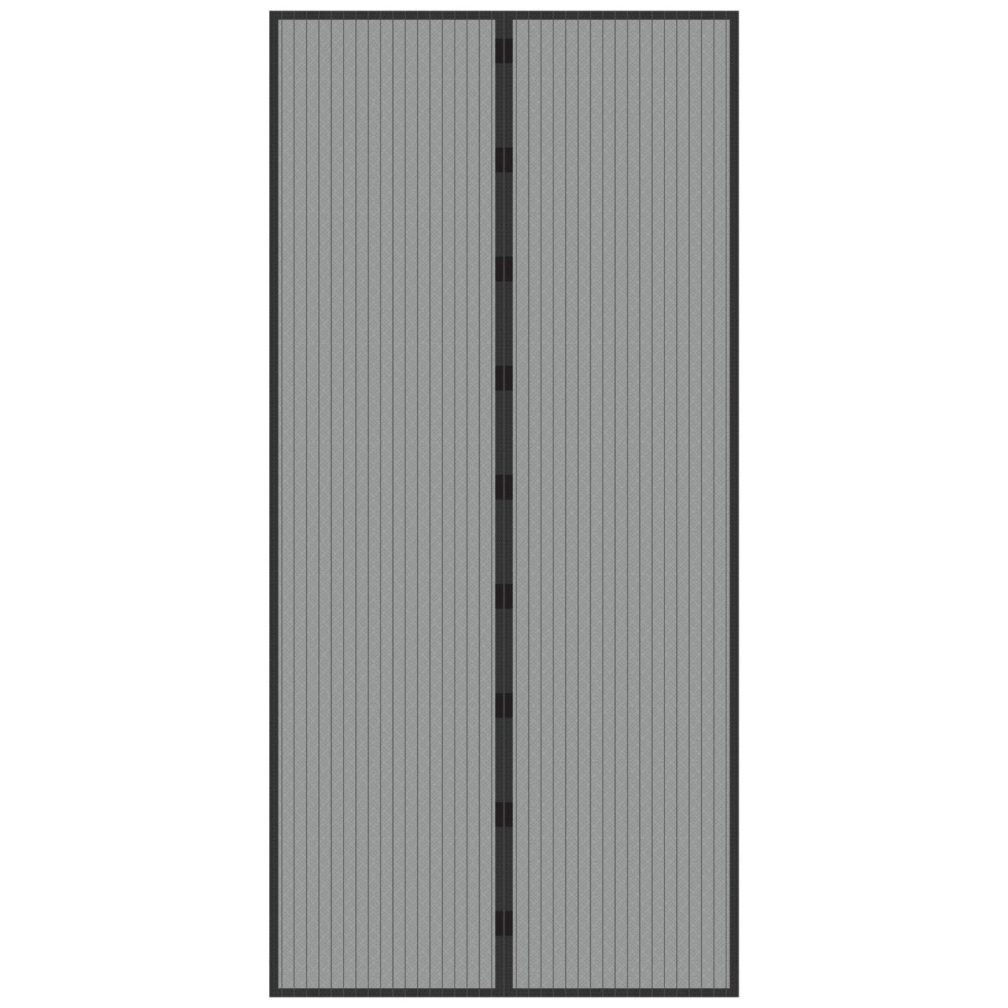 Trademark Home Auto Open and Close Magnetic Screen Door, 2 pack