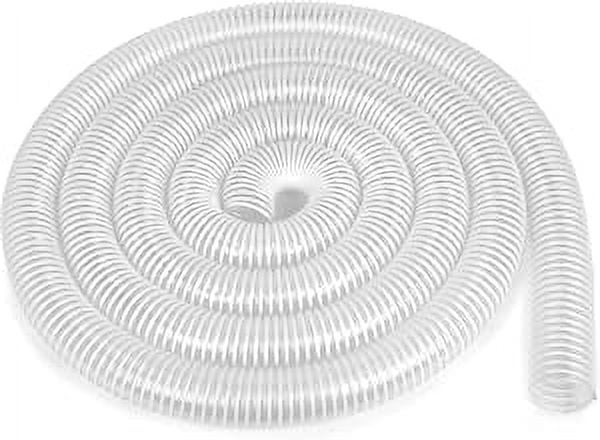 WEN Foot Dust Collection Hose Dust Extractor Telescope Hoses, Pvc Transparent 240"L x 2.5"W, ‎7.39 pounds